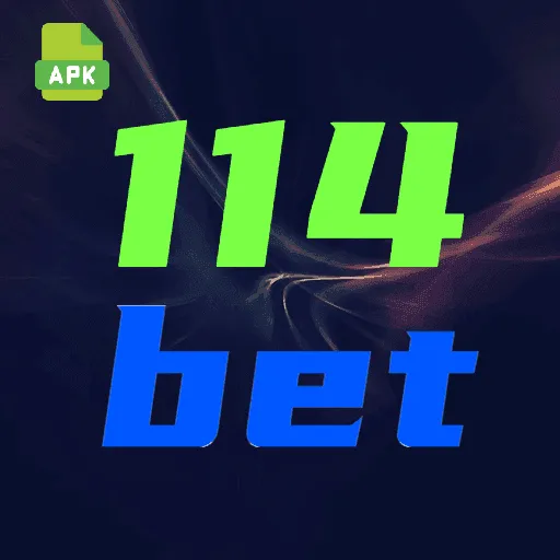 Imagem promovendo download do APK oficial 114bet para Android